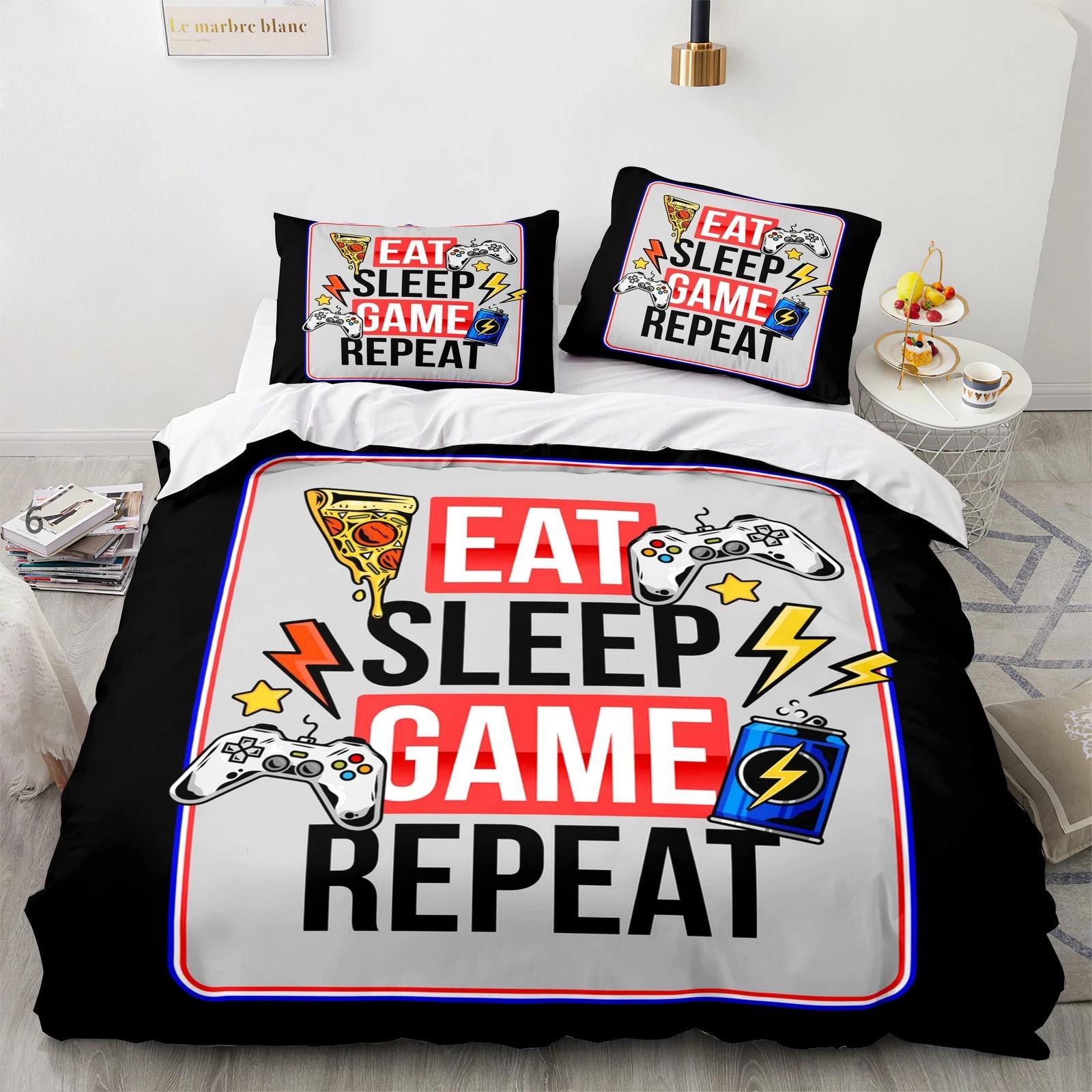 Gamepad Bedding Set Gamer Duvet Cover Queen King Single Duvet Cover Pillowcase 2/3pc Gift Soft Bedroom Decoration DE 100x135cm
Gamepad Bedding Set Gamer Duvet Cover Queen King Single Duvet Cover Pillowcase 2/3pc Gift Soft Bedroom Decoration DE 100x135cm