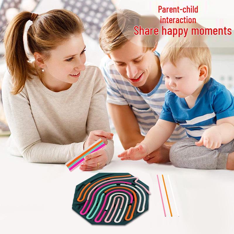 New Sensory Activity Toys for Kids - Food Grade Silicone Decompression Toys темно-зелений колір
New Sensory Activity Toys for Kids - Food Grade Silicone Decompression Toys темно-зелений колір