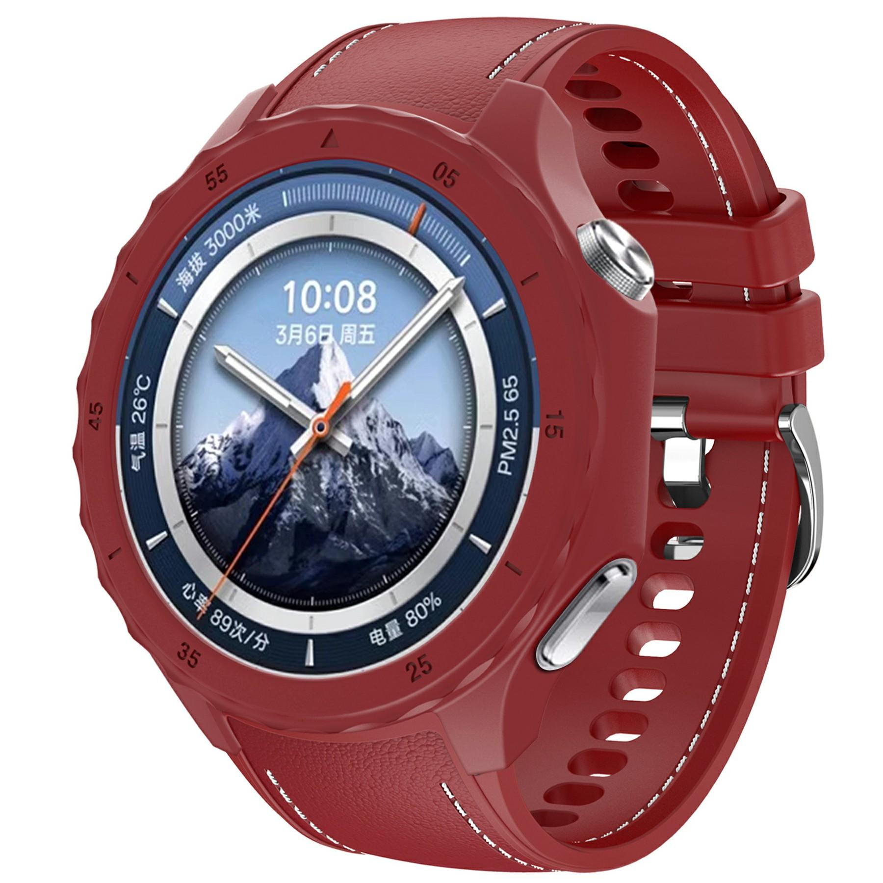 Для Oppo Watch X2 Розумний годинник Ремінець Зшита лінія Дизайн Регульований Силіконовий Ремінець + Корпус Годинника E
Для Oppo Watch X2 Розумний годинник Ремінець Зшита лінія Дизайн Регульований Силіконовий Ремінець + Корпус Годинника E