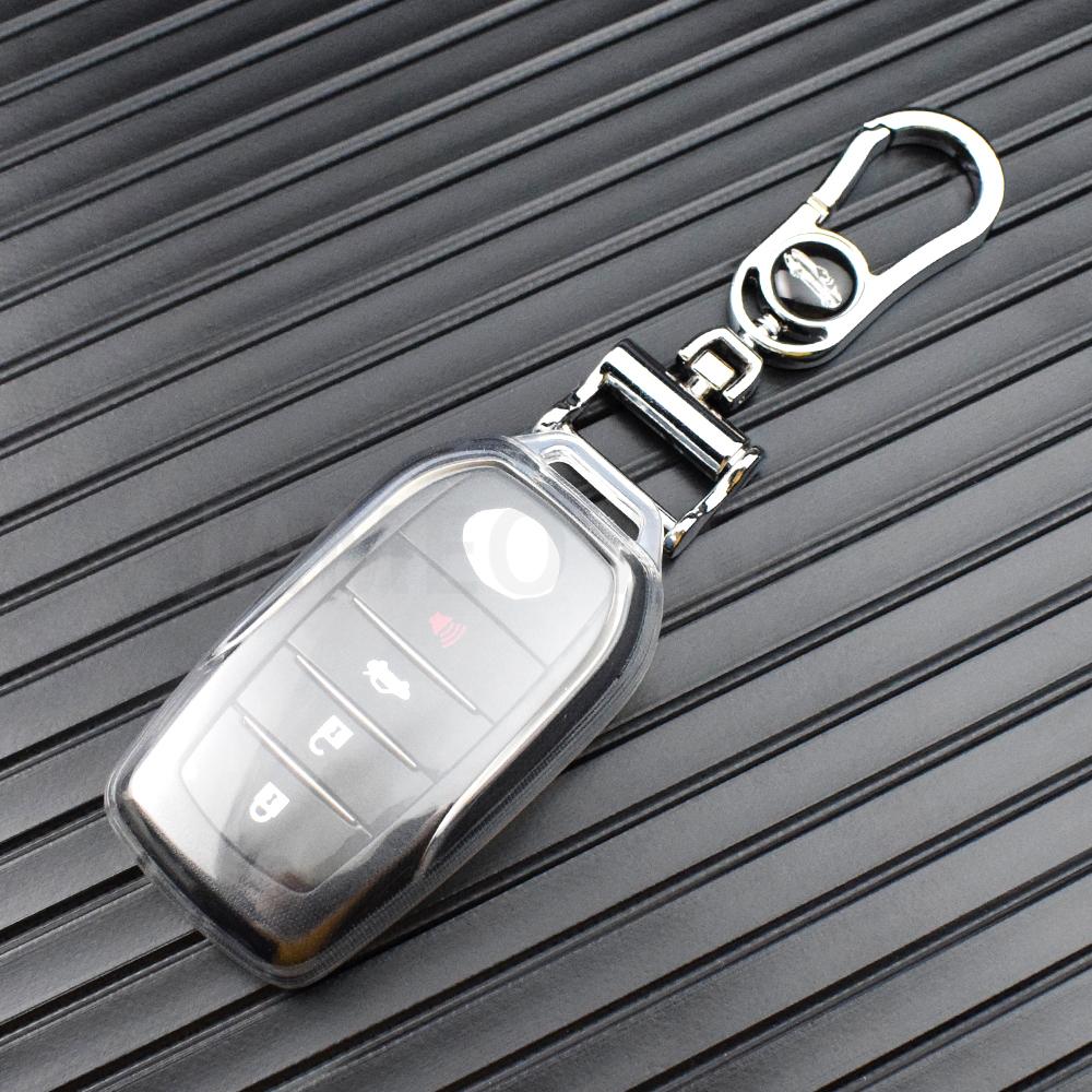 TPU Car Remote Key Case For Toyota RAV4 Crown Hilux Fortuner Camry Land Cruiser Prado Key Cover Protect Shell Fob Accessories
TPU Car Remote Key Case For Toyota RAV4 Crown Hilux Fortuner Camry Land Cruiser Prado Key Cover Protect Shell Fob Accessories
