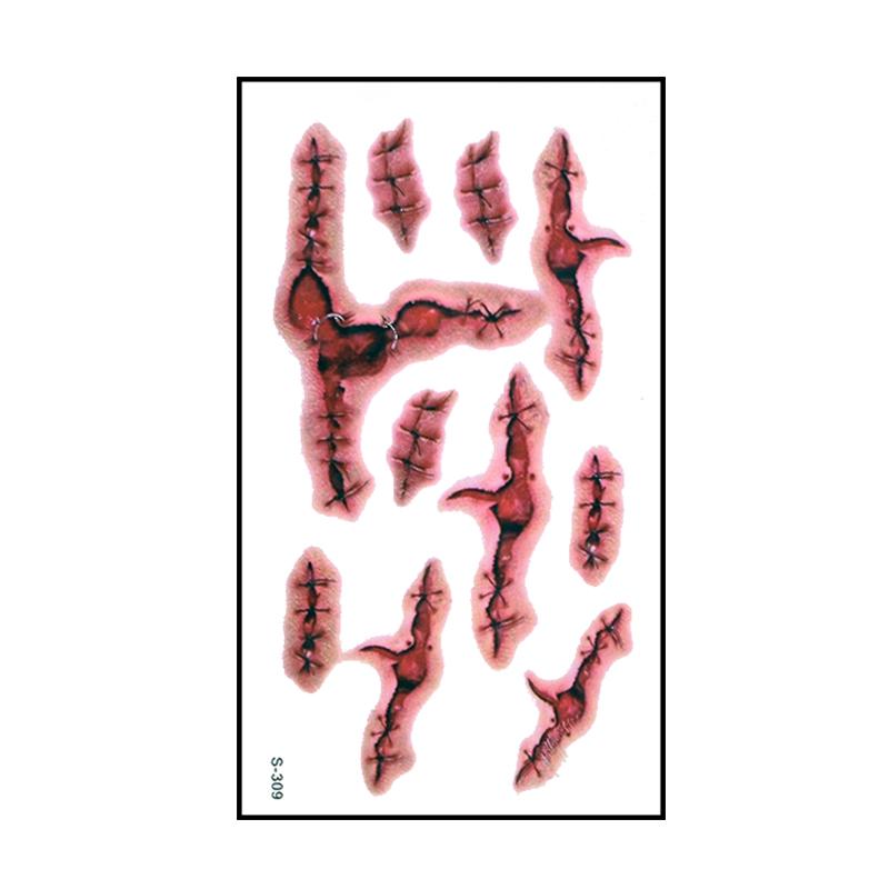 10 шт. Хэллоуин Наклейка-тату Ужас Кровавая рана Шрам зомби Водостойкие Временные татуировки Сделай сам Вечеринка Боди-арт Макияж Дети Взрослые
10 шт. Хэллоуин Наклейка-тату Ужас Кровавая рана Шрам зомби Водостойкие Временные татуировки Сделай сам Вечеринка Боди-арт Макияж Дети Взрослые