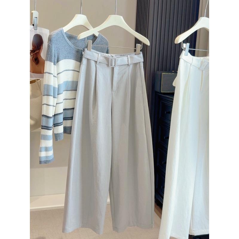 Solid color Tencel cotton high waist loose wide leg scimitar pants women s spring new thin casual versatile balloon pants L світло-сірий колір
Solid color Tencel cotton high waist loose wide leg scimitar pants women s spring new thin casual versatile balloon pants L світло-сірий колір