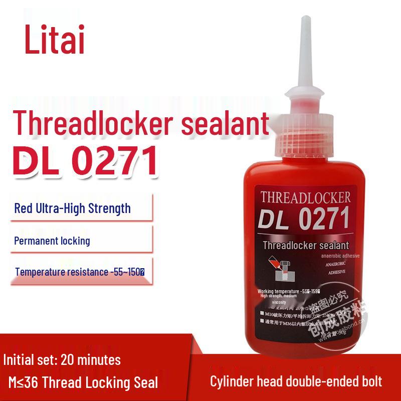 LITAI 271 Ultra-High Strength Impact-Resistant Threadlocker Glue
LITAI 271 Ultra-High Strength Impact-Resistant Threadlocker Glue