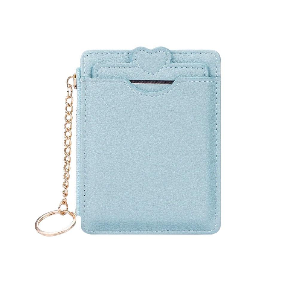 Fashion Love Heart Woman Wallet Zipper PU Leather Short Card Bag Storage Multi-functional Cartoon Card Holder Outdoor синій
Fashion Love Heart Woman Wallet Zipper PU Leather Short Card Bag Storage Multi-functional Cartoon Card Holder Outdoor синій