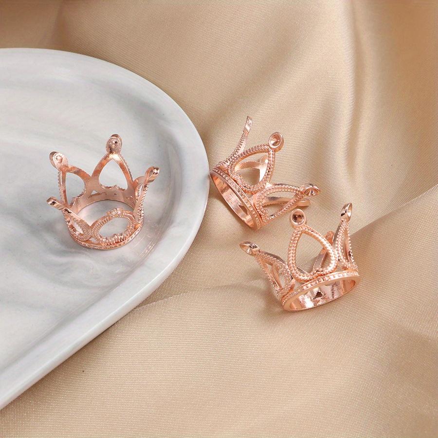 3pcs/Bag Hollow Mini Crown Golden/Silveryy Color Hole Beads for Rings Jewelry Making DIY Handmade Craft Accessories
3pcs/Bag Hollow Mini Crown Golden/Silveryy Color Hole Beads for Rings Jewelry Making DIY Handmade Craft Accessories