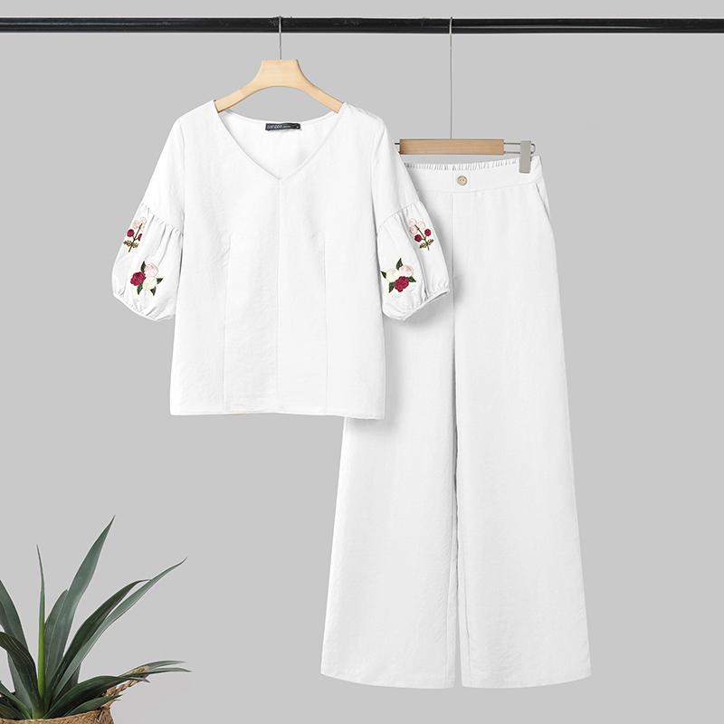 ZANZEA Womens Summer Half Sleeve Blouse and Pants Casual Two Piece Suit Sets M
ZANZEA Womens Summer Half Sleeve Blouse and Pants Casual Two Piece Suit Sets M