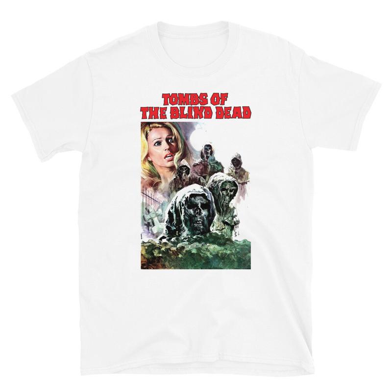 TOMBS OF THE BLIND DEAD Short-Sleeve T-SHIRT Vintage Horror Spain Unisex T-shirt XXXL
TOMBS OF THE BLIND DEAD Short-Sleeve T-SHIRT Vintage Horror Spain Unisex T-shirt XXXL