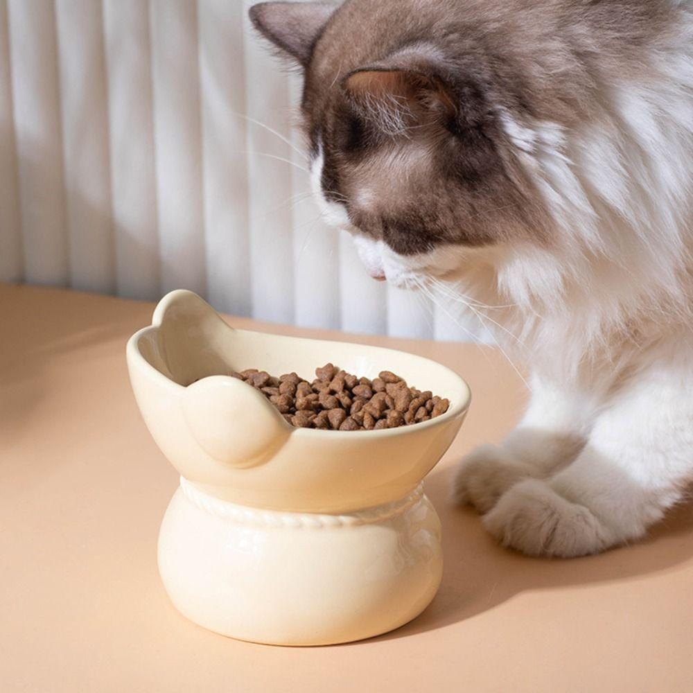 Cute Pet High Foot Bowl Slanted Mouth Dog Food Feeding Basin Pet Drinking Feeder Kitten Puppy білий
Cute Pet High Foot Bowl Slanted Mouth Dog Food Feeding Basin Pet Drinking Feeder Kitten Puppy білий