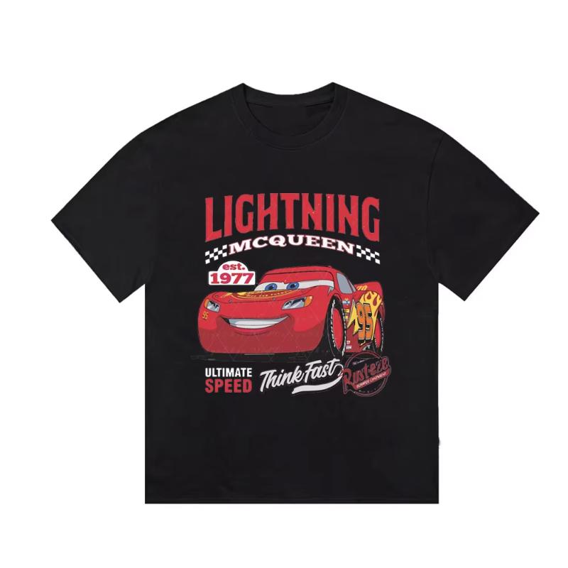Lightning Mcqueen and Sally T Shirt for Couples Mcqueen Sally Tshirts Print Tee for Unisex Women Streetwear Casual Tops S
Lightning Mcqueen and Sally T Shirt for Couples Mcqueen Sally Tshirts Print Tee for Unisex Women Streetwear Casual Tops S