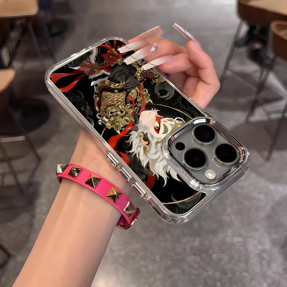 Cool Monkey King Phone Case For IPhone 17 Air 16 15 14 13 12 11 Pro Pro Max Plus Transparent Soft Cover iPhone 12 Pro
Cool Monkey King Phone Case For IPhone 17 Air 16 15 14 13 12 11 Pro Pro Max Plus Transparent Soft Cover iPhone 12 Pro