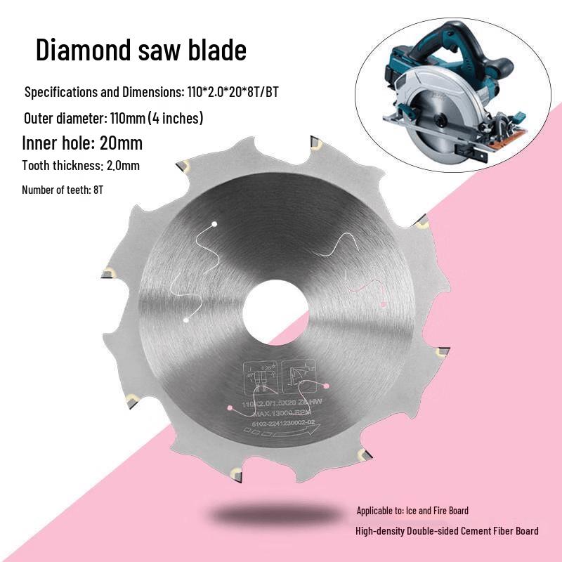 Diamond Saw Blade for Fiber Cement Boards
Diamond Saw Blade for Fiber Cement Boards