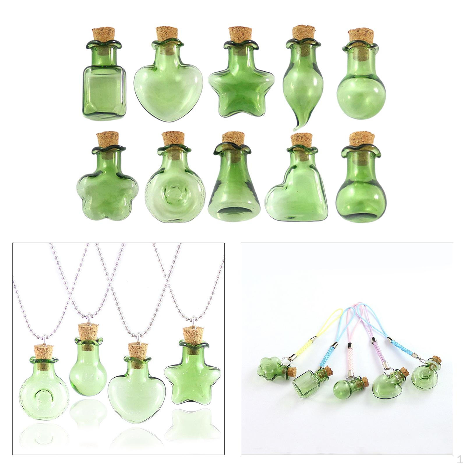 10 Glass Bottles Wishing Bottle Tiny Party Wedding Decor зелений
10 Glass Bottles Wishing Bottle Tiny Party Wedding Decor зелений