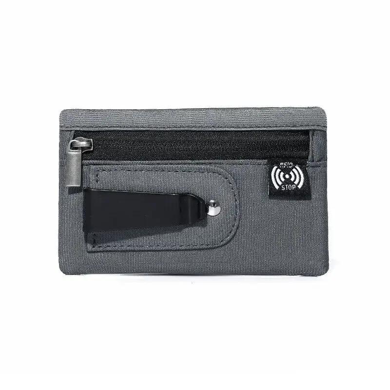 Mini Coin Purse RFID Blocking Fabric Pouch with Zipper And Belt Clip Non-Braided Money Bag Organizer for Easy Storage
Mini Coin Purse RFID Blocking Fabric Pouch with Zipper And Belt Clip Non-Braided Money Bag Organizer for Easy Storage