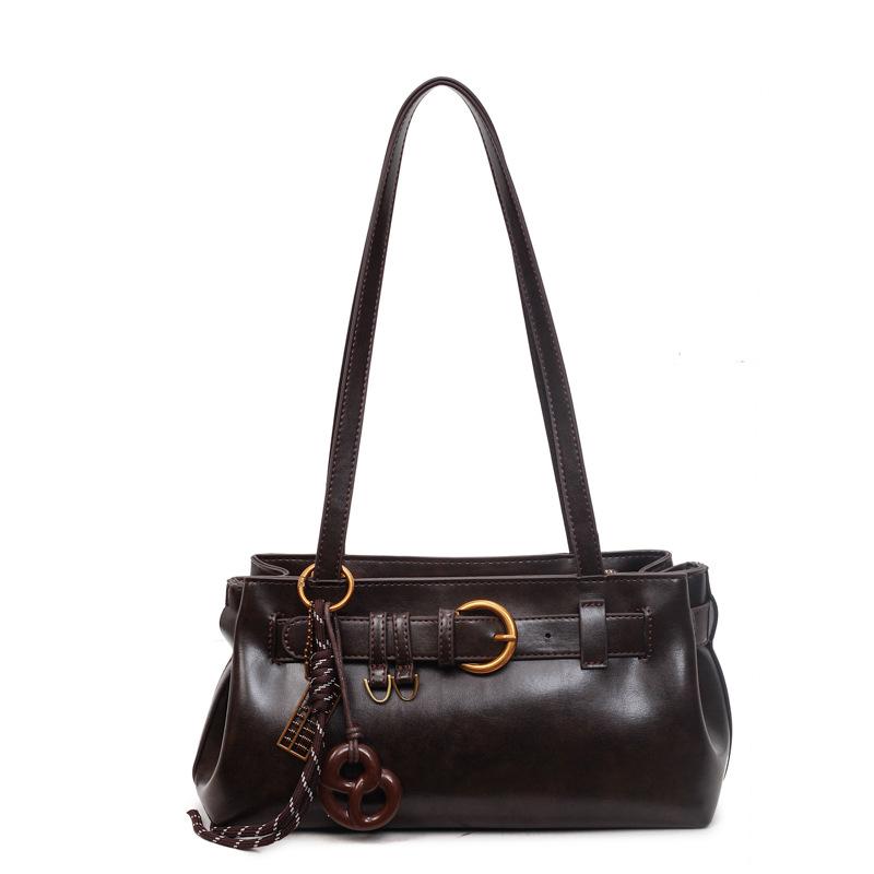 Fashionable texture, fashionable casual 2025 new commuter shoulder bag, retro oil wax leather large-capacity underarm bag no pendant
Fashionable texture, fashionable casual 2025 new commuter shoulder bag, retro oil wax leather large-capacity underarm bag no pendant