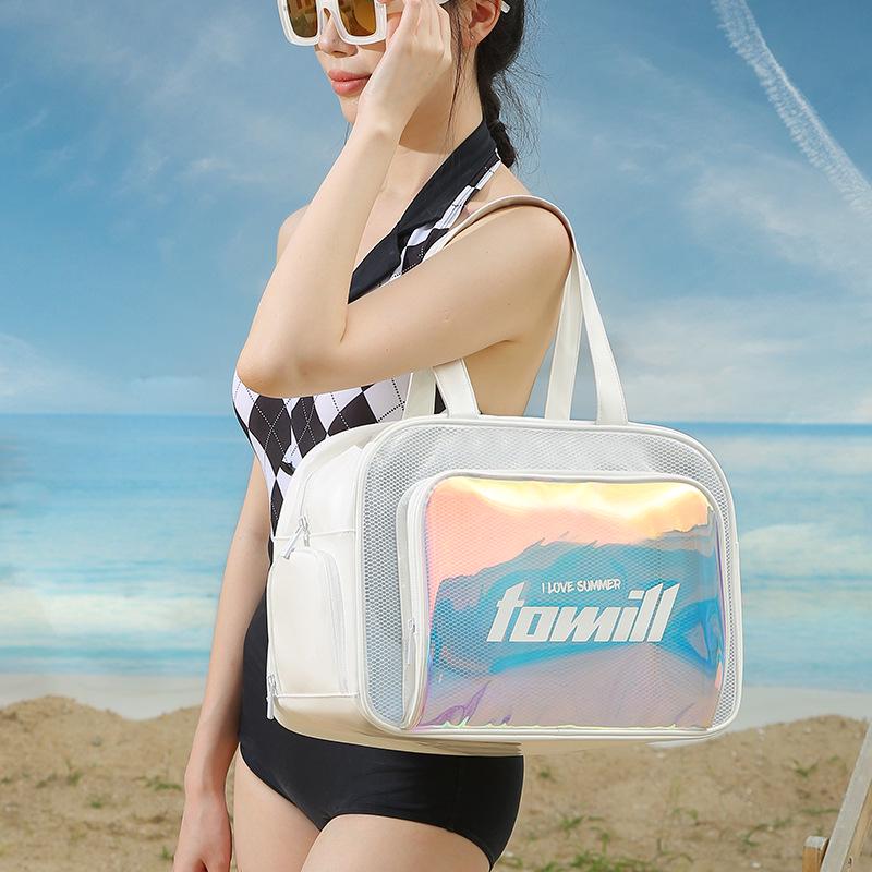 ToMill Waterproof Swim & Gym Bag: Large Capacity Wet/Dry Separate Tote for Toiletries & Swimsuits.
ToMill Waterproof Swim & Gym Bag: Large Capacity Wet/Dry Separate Tote for Toiletries & Swimsuits.