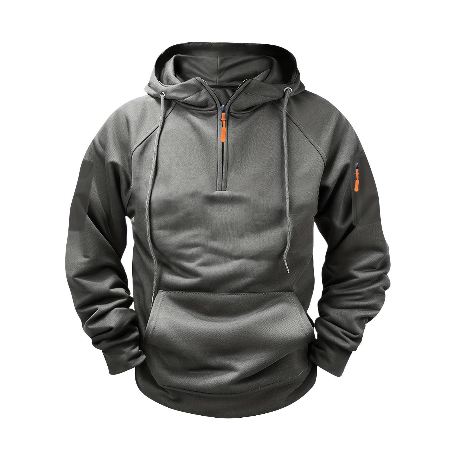 Мужской однотонный свитер с капюшоном, молодежная спортивная кожаная куртка-свитер с несколькими карманами в Европе и Америке L
Мужской однотонный свитер с капюшоном, молодежная спортивная кожаная куртка-свитер с несколькими карманами в Европе и Америке L