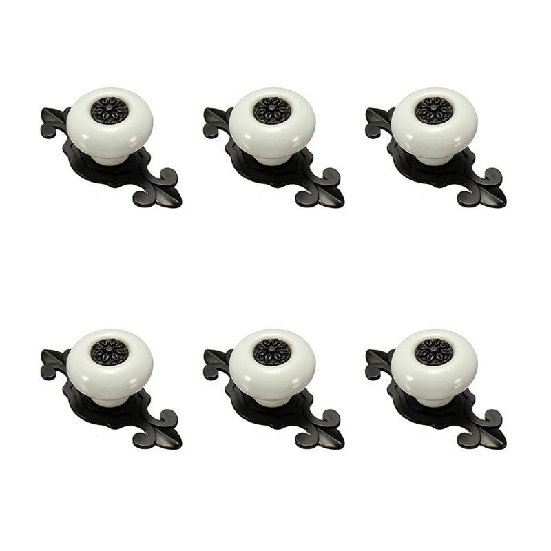 ABUL-6X Vintage Door Knobs Drawer Cabinet Cupboard Wardrobe Pull Handle White+Black
ABUL-6X Vintage Door Knobs Drawer Cabinet Cupboard Wardrobe Pull Handle White+Black