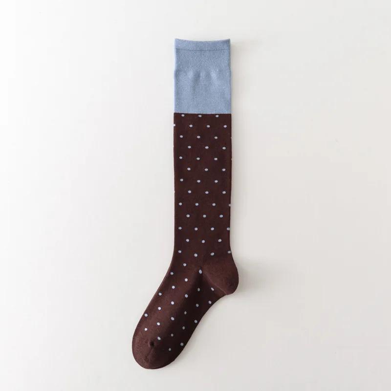 Polka Dot Women Stockings Color Matching Knitted Cotton Knee Socks Stockings College Style Jk School Girls Long Socks Stockings One Size
Polka Dot Women Stockings Color Matching Knitted Cotton Knee Socks Stockings College Style Jk School Girls Long Socks Stockings One Size