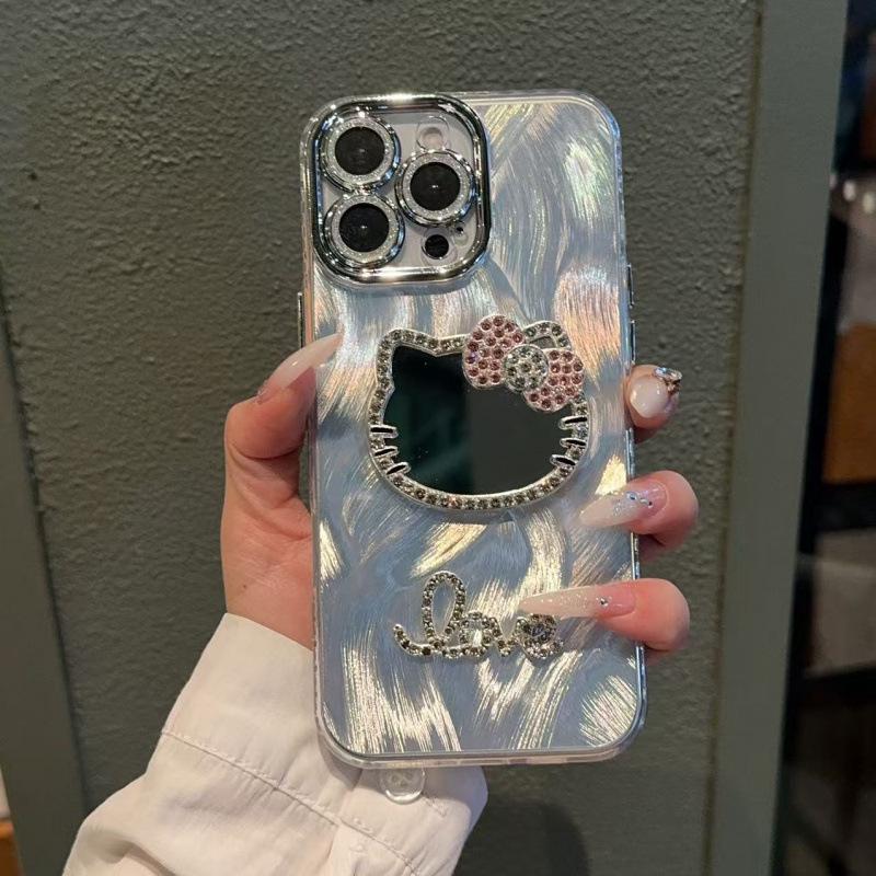iPhone 15 Plus Fine Hole Gauze Cat Mirror Case for iPhone 17 Pro Max iPhone 12 Pro
iPhone 15 Plus Fine Hole Gauze Cat Mirror Case for iPhone 17 Pro Max iPhone 12 Pro