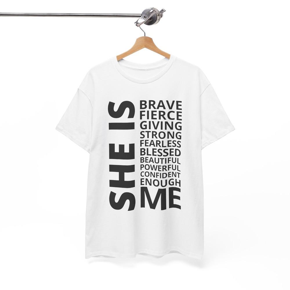 SHE IS ME T-Shirt | LGBTQ+ Ally Tee | Equality Inclusion 2XL
SHE IS ME T-Shirt | LGBTQ+ Ally Tee | Equality Inclusion 2XL