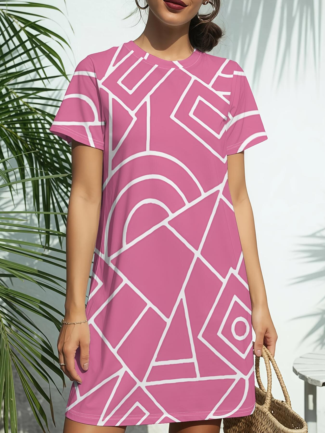 Women S New Crew Neck Short Sleeve T-Shirt Dress. American Trend Digital Print. Casual ; Versatile for Spring And Summer. Elegant And Chic Wen S e 2XL дубильная кора
Women S New Crew Neck Short Sleeve T-Shirt Dress. American Trend Digital Print. Casual ; Versatile for Spring And Summer. Elegant And Chic Wen S e 2XL дубильная кора