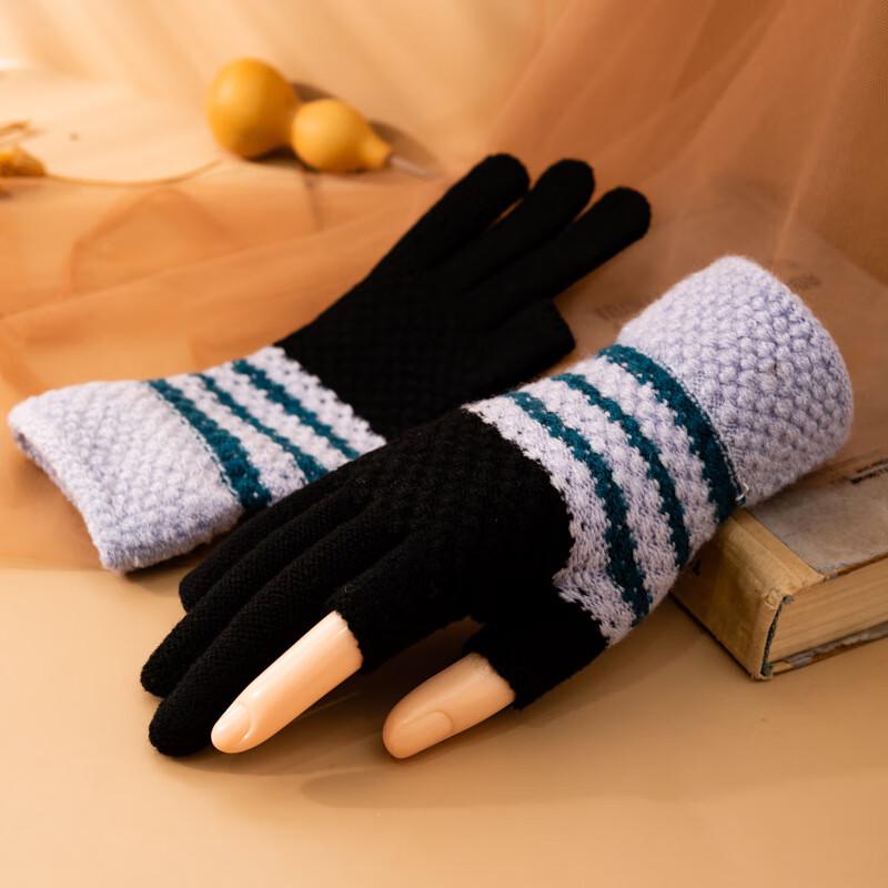 Men s Winter Two-Finger Exposed Knitted Warm Gloves One Size Fits All
Men s Winter Two-Finger Exposed Knitted Warm Gloves One Size Fits All