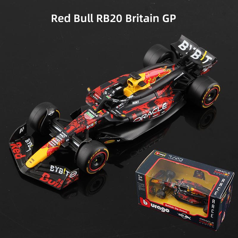 Bburago 1:43 2024 Red Bull F1 Racing Car Model RB20 Britain GP Special Painting Static Diecast Alloy Auto Max Verstappen
Bburago 1:43 2024 Red Bull F1 Racing Car Model RB20 Britain GP Special Painting Static Diecast Alloy Auto Max Verstappen