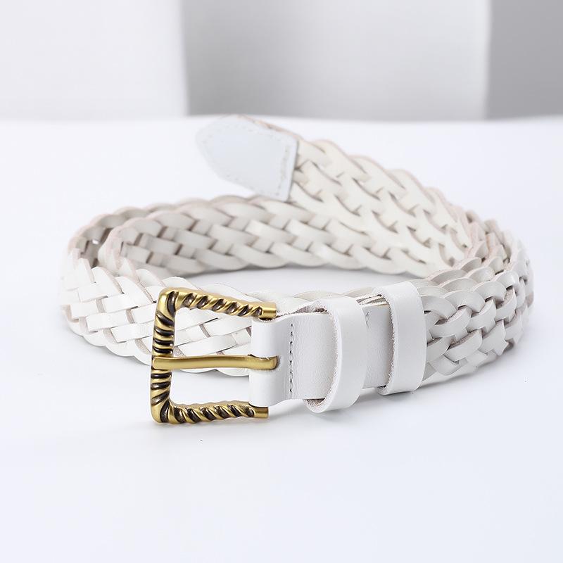 Ремень универсальный женский из кожи растительного дубления ручной работы с пряжкой без пробивных штифтов, повседневный ремень для джинсов 100cm белый
Ремень универсальный женский из кожи растительного дубления ручной работы с пряжкой без пробивных штифтов, повседневный ремень для джинсов 100cm белый