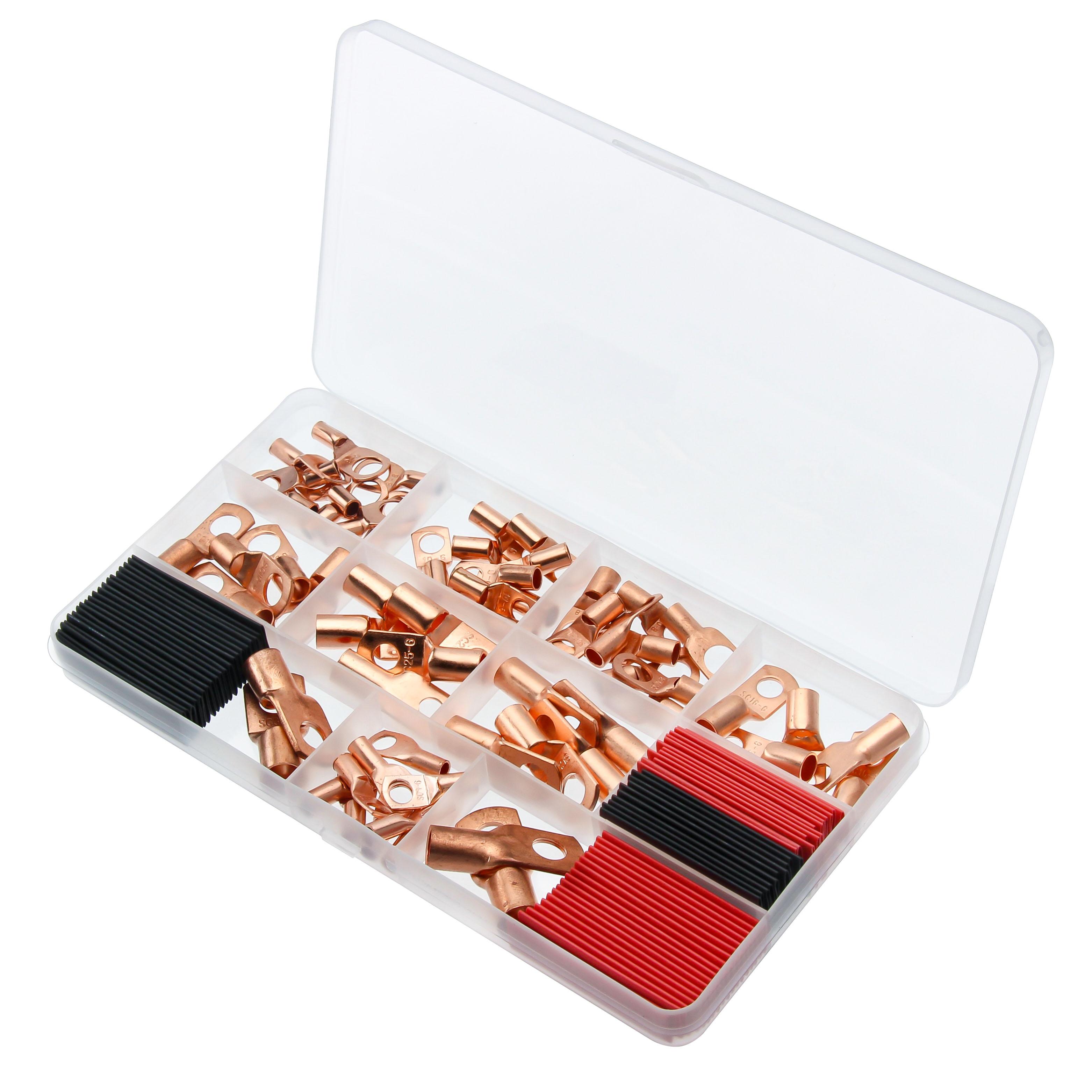 120шт коробка SC вічко голий термінал мідний ніс 120PCS
120шт коробка SC вічко голий термінал мідний ніс 120PCS