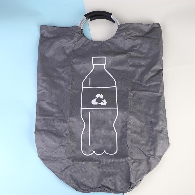 Large Capacity Empty Bottle Storage Basket With Aluminum Handle 82L Wastewater Bottle Collector Bag Folding Recycling Bin 1Pc сірий колір
Large Capacity Empty Bottle Storage Basket With Aluminum Handle 82L Wastewater Bottle Collector Bag Folding Recycling Bin 1Pc сірий колір