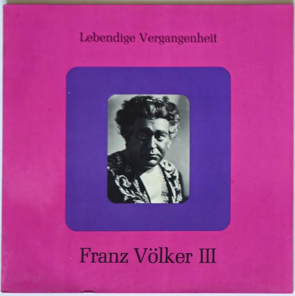 LP Record FRANZ VLKER Franz Vlker III LV1329 Lebendige Verga Austria Classical Used
LP Record FRANZ VLKER Franz Vlker III LV1329 Lebendige Verga Austria Classical Used