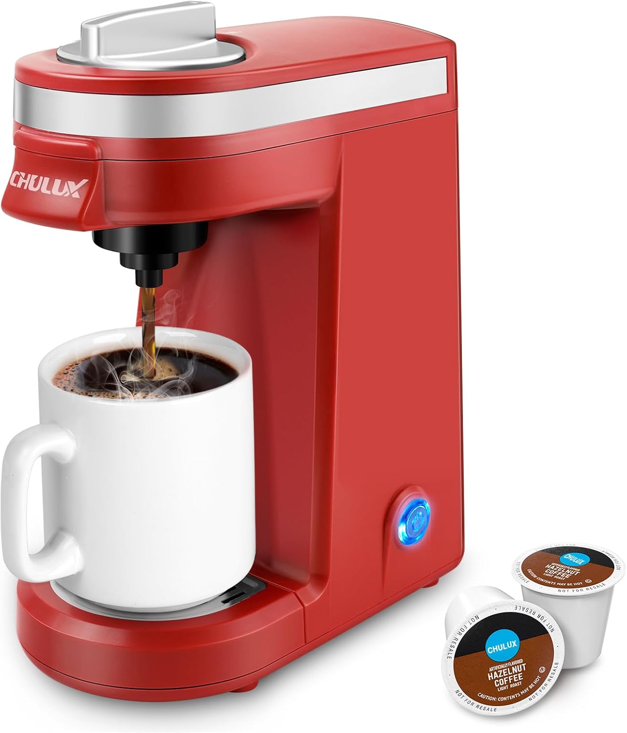 Mini Coffee Maker for K Capsule, Single Serve Coffee Maker for One Cup, Lightweight Pod Coffee Machine, Red United States
Mini Coffee Maker for K Capsule, Single Serve Coffee Maker for One Cup, Lightweight Pod Coffee Machine, Red United States