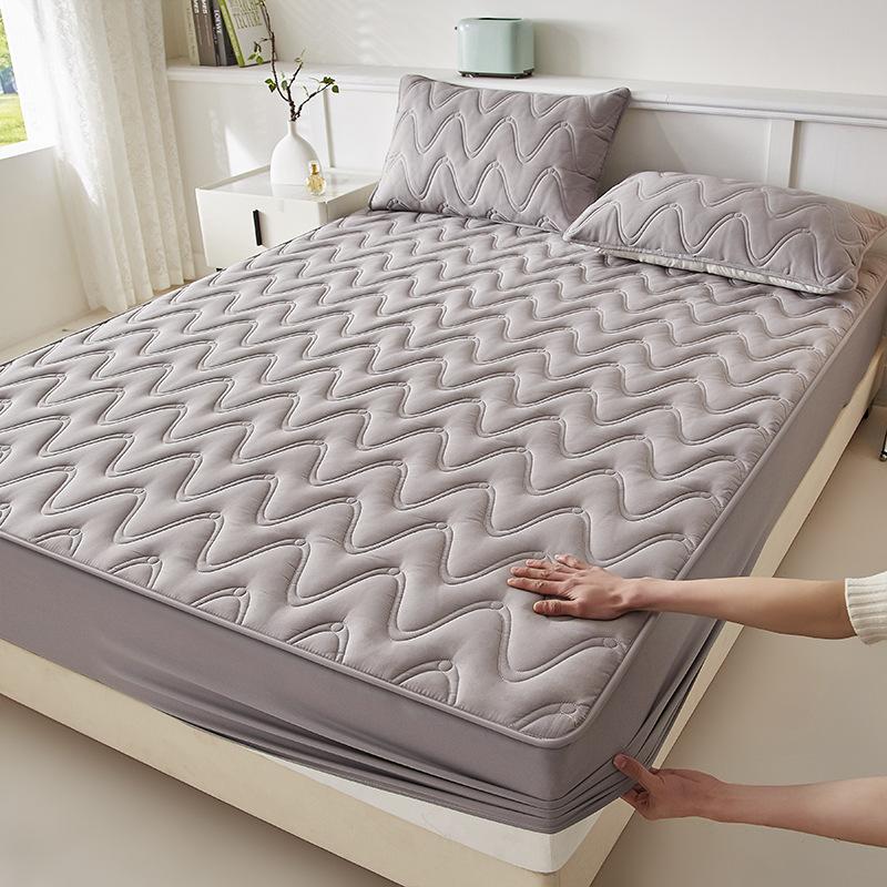 Class A Quilted Sheets, Thickened Bed Covers, Household Pads, Anti-slip, Dust-proof All-inclusive Protective Cover 90 * 200Cm single bed hat
Class A Quilted Sheets, Thickened Bed Covers, Household Pads, Anti-slip, Dust-proof All-inclusive Protective Cover 90 * 200Cm single bed hat