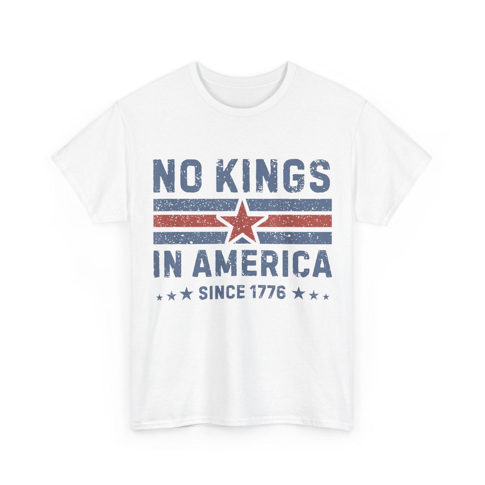 No Kings In America Since 1776 T-Shirt 5XL різнокольоровий
No Kings In America Since 1776 T-Shirt 5XL різнокольоровий