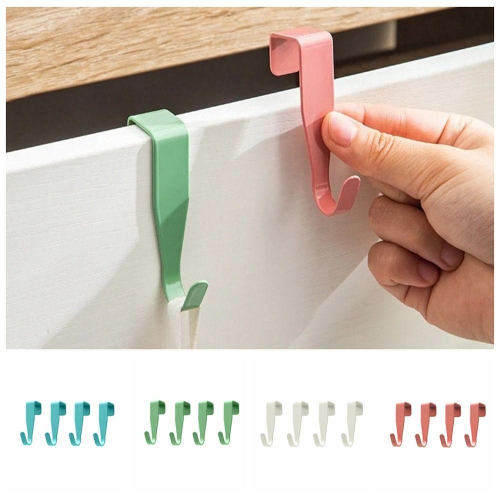 4pcs Carbon Steel Closet Hook Multi-Purpose Cabinet Storage Rack Door Back Hook Office Table
4pcs Carbon Steel Closet Hook Multi-Purpose Cabinet Storage Rack Door Back Hook Office Table