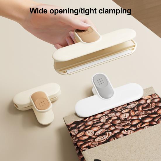 Yousheng Food Sealing Clip Anti-slip Handle Moisture Resistant Smooth Round Design Resealable Bag Sealing Clamp S бежевий
Yousheng Food Sealing Clip Anti-slip Handle Moisture Resistant Smooth Round Design Resealable Bag Sealing Clamp S бежевий