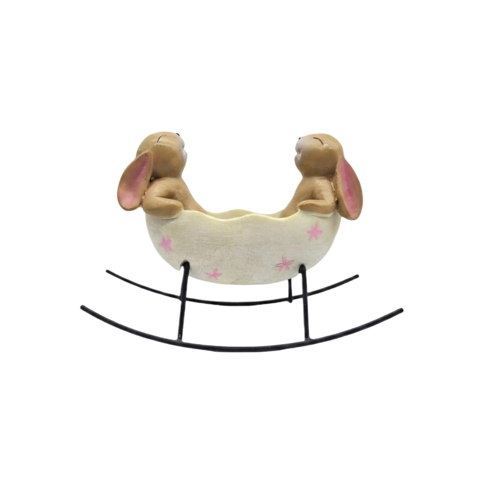 Easter Bunny Resin Ornament Garden Courtyard Decoration Bathtub Cradle Indoor Desktop Home Decor One Size білий
Easter Bunny Resin Ornament Garden Courtyard Decoration Bathtub Cradle Indoor Desktop Home Decor One Size білий