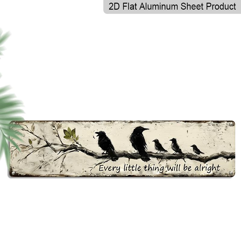2D Flat, 1pc, 3.94 X 15.74 Inches Aluminum Decorative Sign - Halloween Christmas Decoration ENERY LITTLE THINGS WILL BE ALRIGHT Metal Sign - Vintage 40cm x 10cm
2D Flat, 1pc, 3.94 X 15.74 Inches Aluminum Decorative Sign - Halloween Christmas Decoration ENERY LITTLE THINGS WILL BE ALRIGHT Metal Sign - Vintage 40cm x 10cm