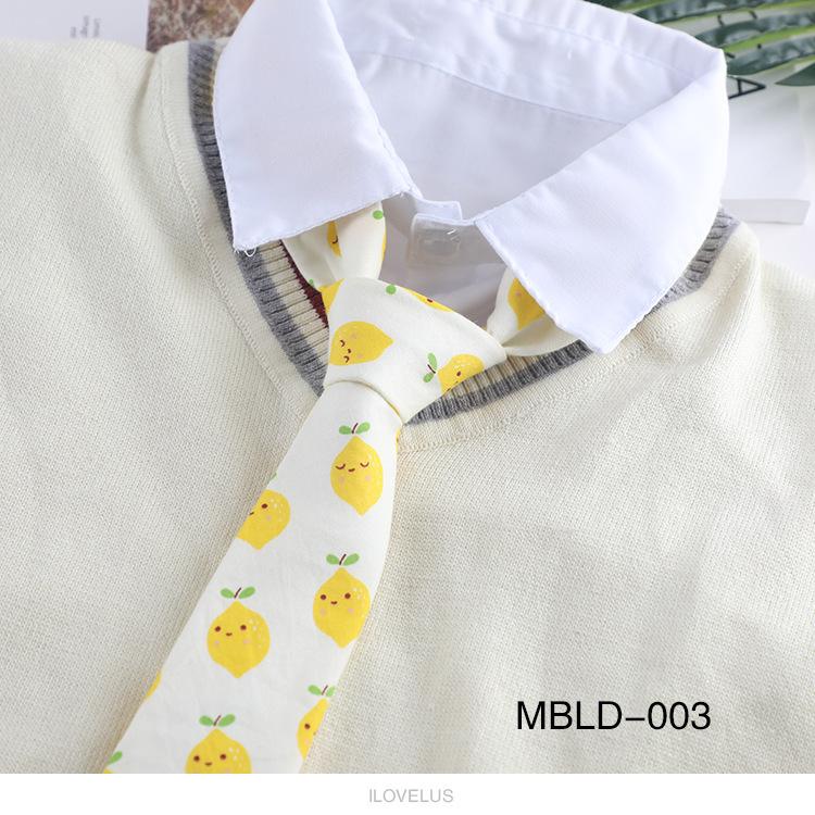 Галстук с рисунком из хлопка, модный повседневный галстук с фруктовым узором 6 см для мужчин и женщин
Галстук с рисунком из хлопка, модный повседневный галстук с фруктовым узором 6 см для мужчин и женщин