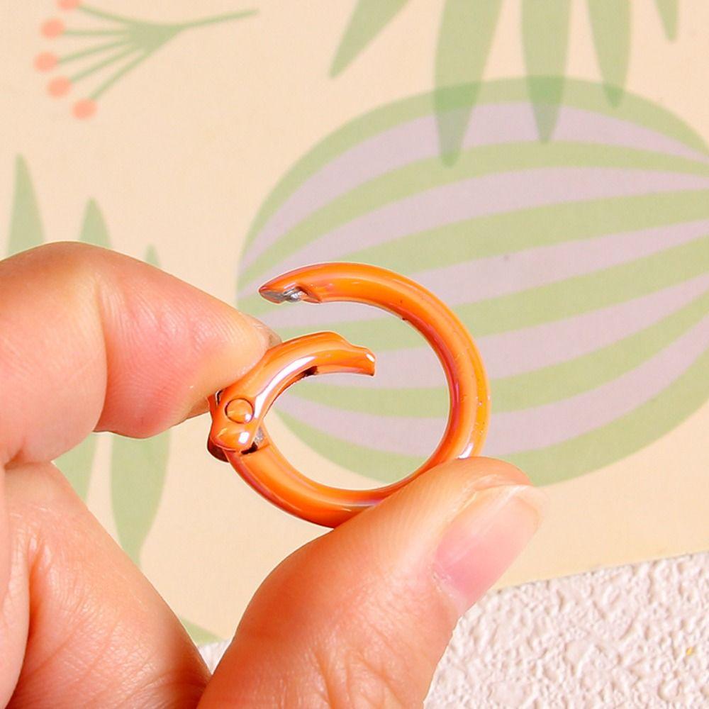 Split Ring Colorful Metal O Ring for Keychain Round Carabiner Keychain Clips DIY Jewelry сірий
Split Ring Colorful Metal O Ring for Keychain Round Carabiner Keychain Clips DIY Jewelry сірий