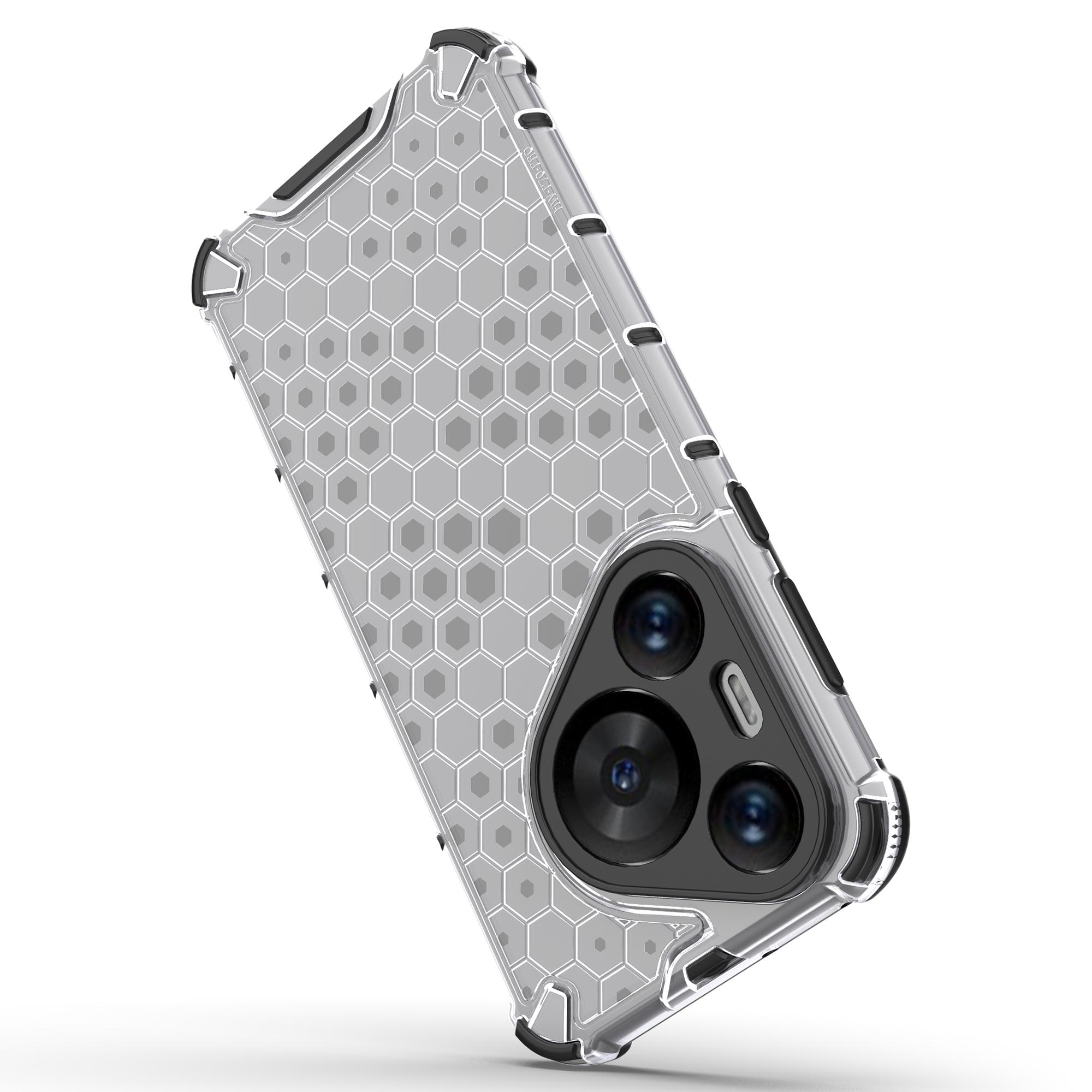 For Huawei Pura 70 Pro+/70 Pro Phone Case Honeycomb Design PC+TPU Bump Proof Shell Grey
For Huawei Pura 70 Pro+/70 Pro Phone Case Honeycomb Design PC+TPU Bump Proof Shell Grey
