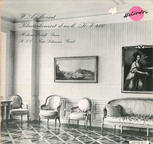 LP Record HELMUT ROLOFF, R.S.O. / FRITZ LEHMA - Mozart Konzert Fur Klavier Und Orch 479003 HELIODOR Germany Classical Used
LP Record HELMUT ROLOFF, R.S.O. / FRITZ LEHMA - Mozart Konzert Fur Klavier Und Orch 479003 HELIODOR Germany Classical Used