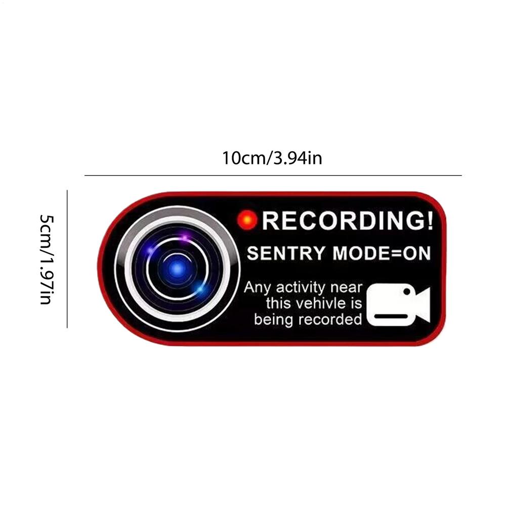 Camera Recording Warning Stickers Car Security Stickers for Warning Clear Printing Car Body Decals for Minivan Trucks Motorcycle
Camera Recording Warning Stickers Car Security Stickers for Warning Clear Printing Car Body Decals for Minivan Trucks Motorcycle