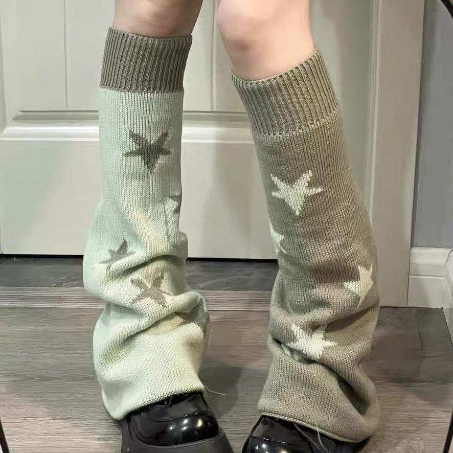 Reversible Leg Sleeve Socks with Star Pattern Double-Sided Wearable Stretchable Fabric for Versatile Use and Comfortable Fit One Size
Reversible Leg Sleeve Socks with Star Pattern Double-Sided Wearable Stretchable Fabric for Versatile Use and Comfortable Fit One Size