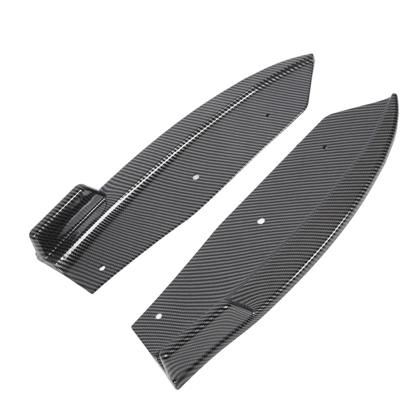 2 Pcs Rear Bumper Lip Spoiler Aerodynamic Lightweight Lower Chin Diffuser Splitter for X4 G02 M‑Sport 2018 to 2021
2 Pcs Rear Bumper Lip Spoiler Aerodynamic Lightweight Lower Chin Diffuser Splitter for X4 G02 M‑Sport 2018 to 2021