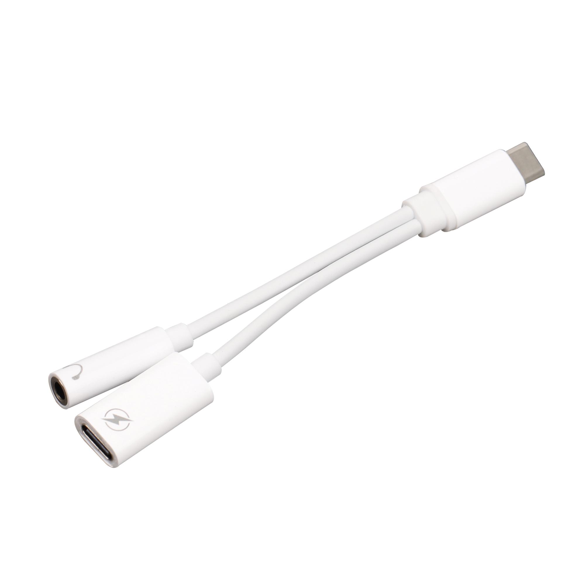 2 In 1 Type USB C To 3.5mm Jack Earphone Charging Cable Converter Type C to 3.5 Audio OTG Adapter for Macbook Air Samsung Huawei 12cm
2 In 1 Type USB C To 3.5mm Jack Earphone Charging Cable Converter Type C to 3.5 Audio OTG Adapter for Macbook Air Samsung Huawei 12cm