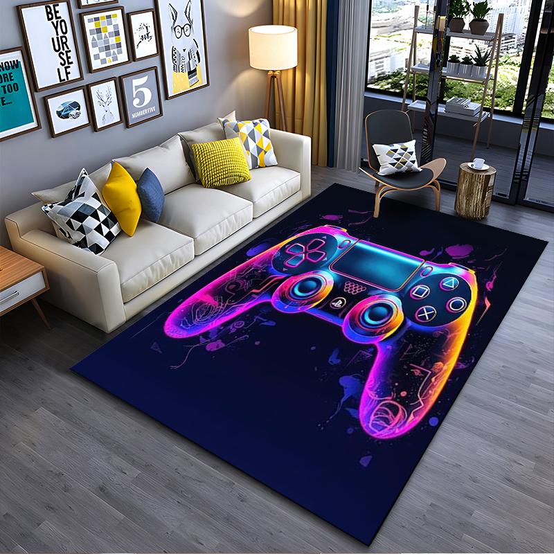 Gaming Joystick Neon Pattern Carpet for Living Room and Bedroom Decor Suitable for use as an anti-slip for living room bedroom sofas 40x60cm( 15x23in )
Gaming Joystick Neon Pattern Carpet for Living Room and Bedroom Decor Suitable for use as an anti-slip for living room bedroom sofas 40x60cm( 15x23in )