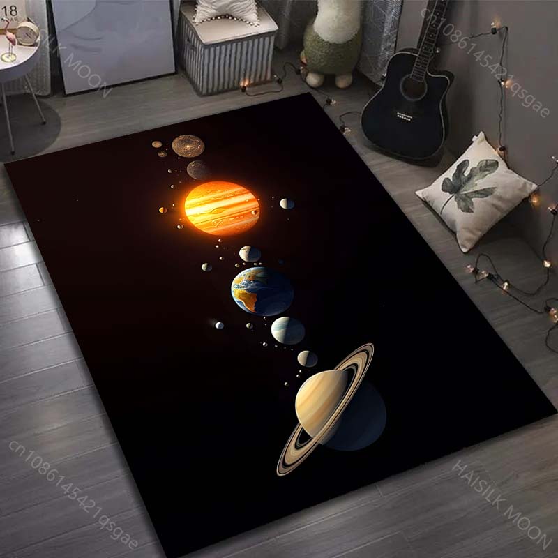 1PC Universe Planet Solar System Print Carpet for Living Room Bedroom Sofa Doormat Decor Area Rug Non-slip Floor Mat for Gifts 40x60cm (16x24in)
1PC Universe Planet Solar System Print Carpet for Living Room Bedroom Sofa Doormat Decor Area Rug Non-slip Floor Mat for Gifts 40x60cm (16x24in)