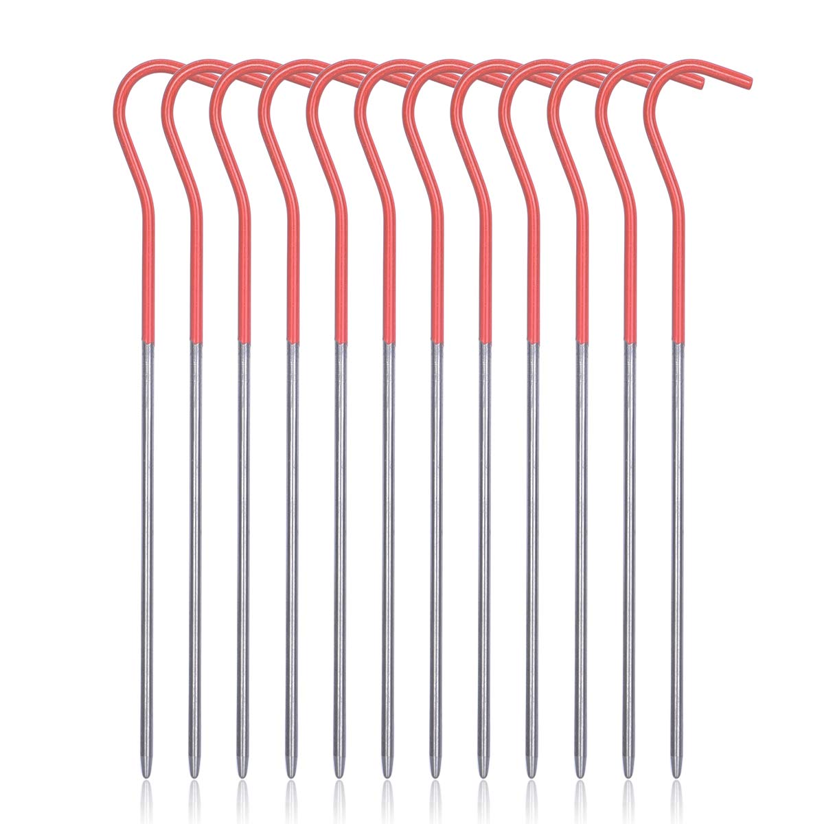 iBasingo Set of 12 Titanium Forged Peg Round Carbide Tent Stake 15cm Setup Tools Storage Bag Included JP-Ti4001P
iBasingo Set of 12 Titanium Forged Peg Round Carbide Tent Stake 15cm Setup Tools Storage Bag Included JP-Ti4001P
