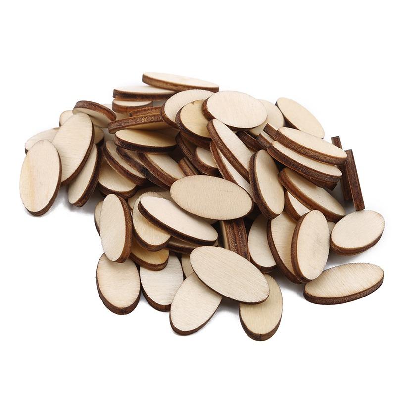 100pcs Elliptic Natural Wooden Chips Crafts For Handmade Card Diy Pattern Tag Scrapbooking Embellishment Wood Making
100pcs Elliptic Natural Wooden Chips Crafts For Handmade Card Diy Pattern Tag Scrapbooking Embellishment Wood Making
